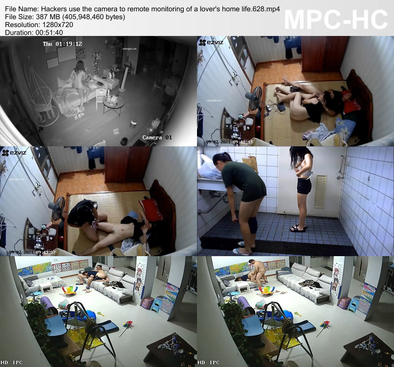 Hackers use the camera to remote monitoring of a lover's home life.628